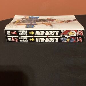D.Gray-man Manga Volumes 1-2 Collection - Black and White Graphic Novels